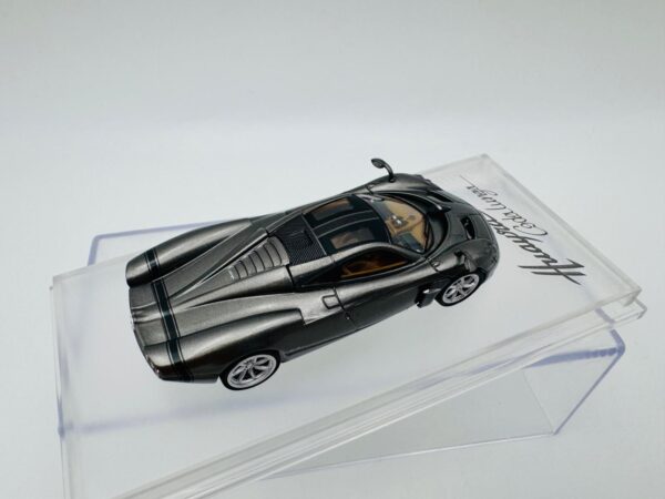 CM MODEL 1:64 PAGANI HUAYRA CODALUNGA METAL GUN GREY - Imagen 5