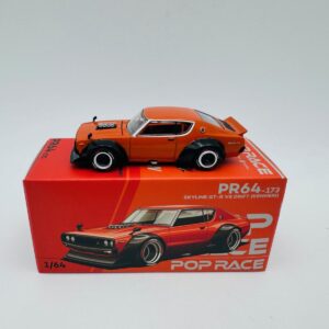 POP RACE 1:64 NISSAN SKYLINE GTR V8 DRIFT KENMERI