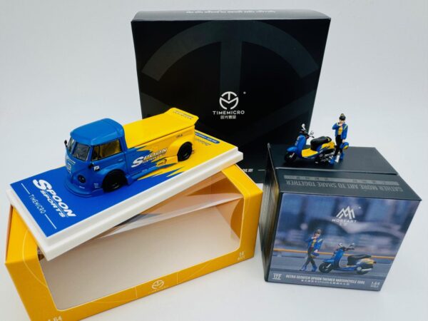 TIME MODEL 1:64 SET VW T1 PICKUP SPOON - Imagen 2