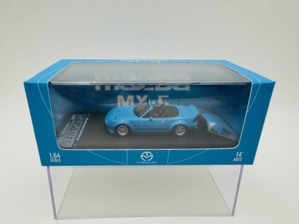 TIME MODEL 1:64 MAZDA MX5 BLUE