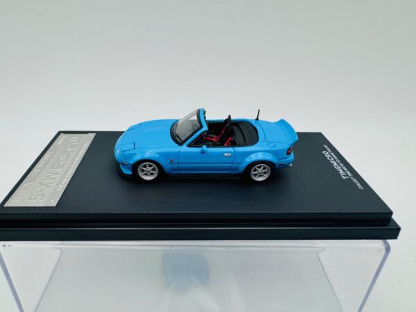 TIME MODEL 1:64 MAZDA MX5 BLUE - Imagen 2