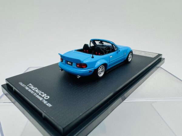 TIME MODEL 1:64 MAZDA MX5 BLUE - Imagen 4