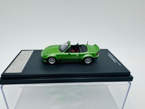 TIME MODEL 1:64 MAZDA MX5 GREEN - Imagen 2