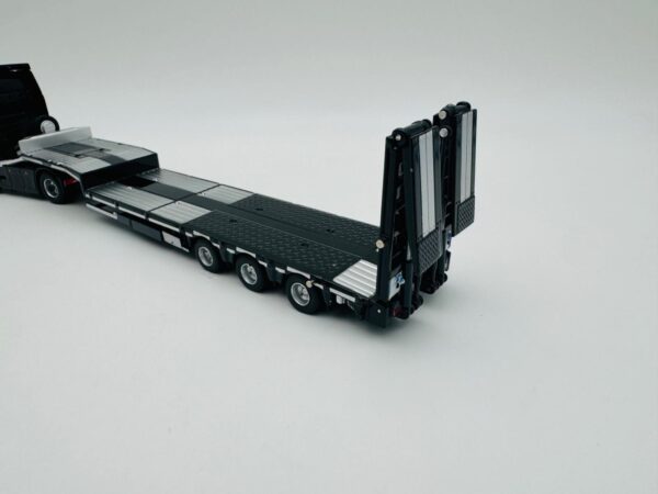 TIME MODEL 1:64 SCANIA FLATBED TRANSPORT BLACK - Imagen 5