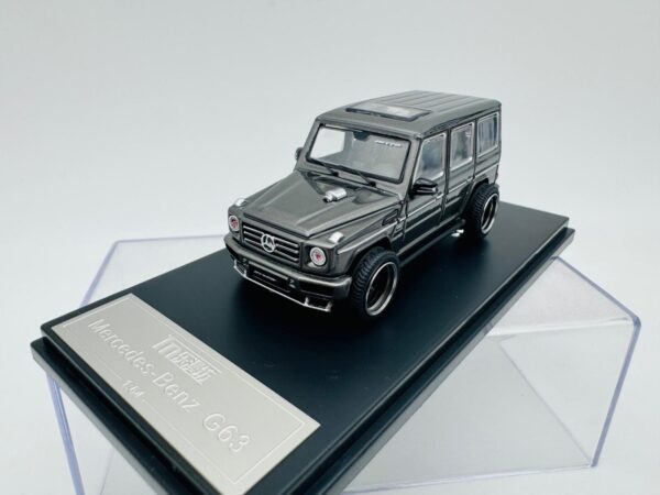 LMF 1:64 MERCEDES BENZ G63 MODIFIED METALLIC GREY - Imagen 3
