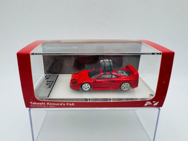 FINCLASSICALL 1:64 FERRARI F40 SNOW VERSION