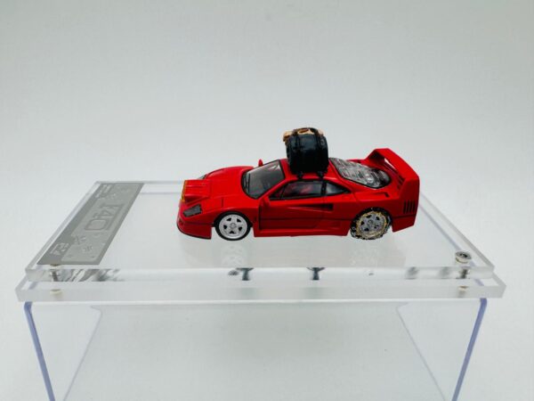 FINCLASSICALL 1:64 FERRARI F40 SNOW VERSION - Imagen 2