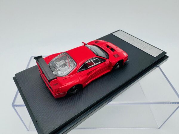 STREET WARRIOR 1:64 FERRARI F40 LBWK RED - Imagen 5