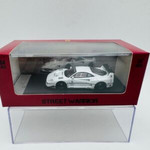 STREET WARRIOR 1:64 FERRARI F40 LBWK WHITE