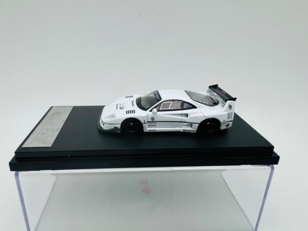 STREET WARRIOR 1:64 FERRARI F40 LBWK WHITE - Imagen 2
