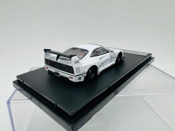 STREET WARRIOR 1:64 FERRARI F40 LBWK WHITE - Imagen 5