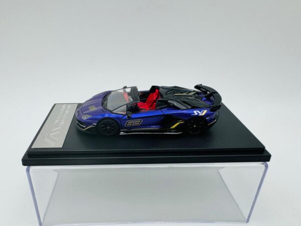 RHINO MODEL 1:64 LAMBORGHINI AVENTADOR SVJ PURPLE - Image 2