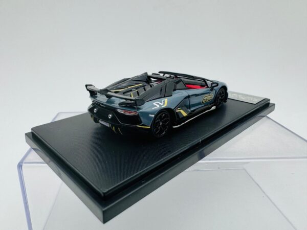 RHINO MODEL 1:64 LAMBORGHINI AVENTADOR SVJ GRAY - Image 4