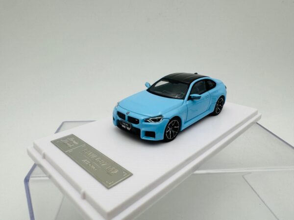 HOWIE MODEL 1:64 BMW M2 G87 BLUE - Imagen 2