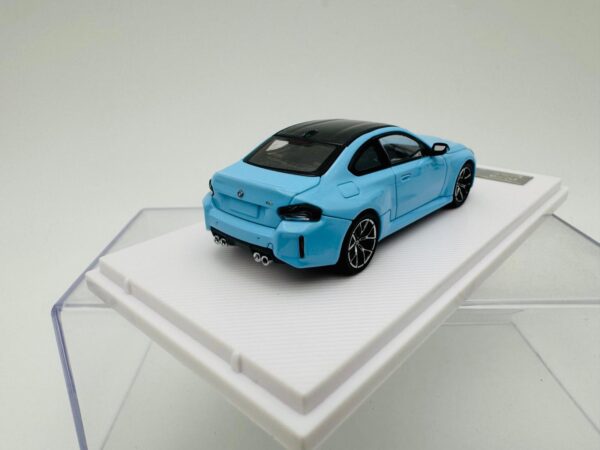 HOWIE MODEL 1:64 BMW M2 G87 BLUE - Imagen 3