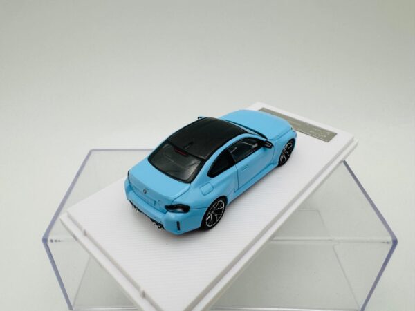 HOWIE MODEL 1:64 BMW M2 G87 BLUE - Imagen 4