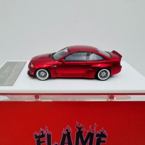FLAME 1:64 BMW M3 E46 PANDEM ROCKET BUNNY METALLIC RED