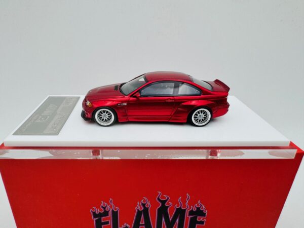 FLAME 1:64 BMW M3 E46 PANDEM ROCKET BUNNY METALLIC RED