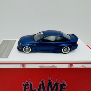 FLAME 1:64 BMW M3 E46 PANDEM ROCKET BUNNY METALLIC BLUE