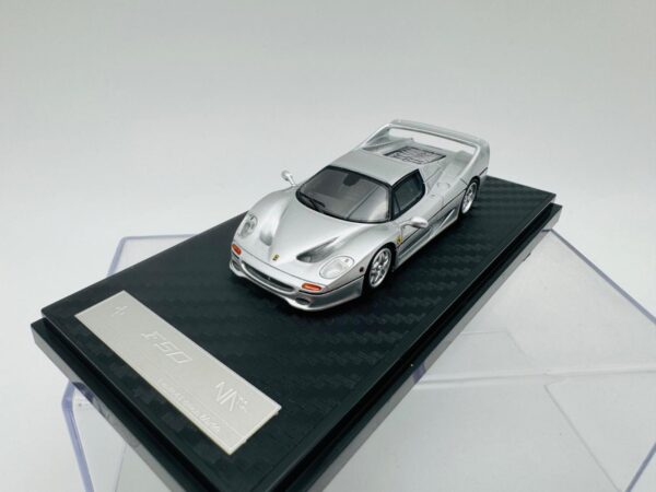 NICE AUTO 1:64 FERRARI F50 SILVER - Imagen 3
