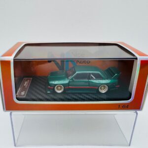 NICE AUTO 1:64 BMW E30 WIDE BODY GREEN