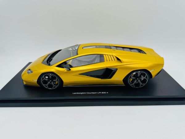 TOP SPEED 1:18 LAMBORGHINI COUNTACH LPI 800-4 NEW GIALLO ORION - Image 2