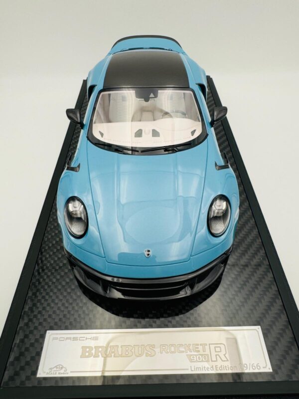 VIP 1:18 PORSCHE BRABUS ROCKET R 900 BLUE - Image 4