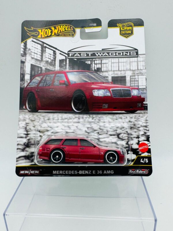 HOTWHEELS 1:64 MERCEDES BENZ E36 AMG NOVEDAD