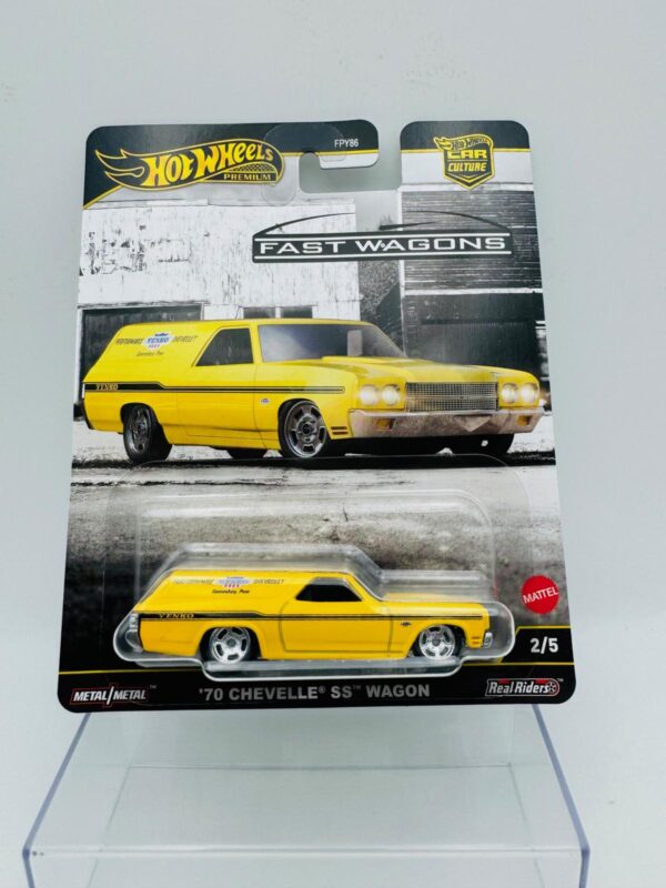 HOTWHEELS 1:64 CHEVELLE SS WAGON 70 NOVEDAD