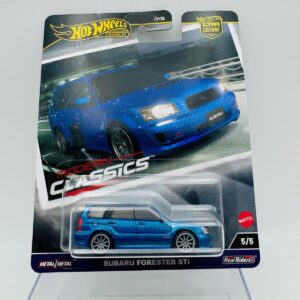 HOTWHEELS 1:64 SUBARU FORESTER STI AZUL NOVEDAD