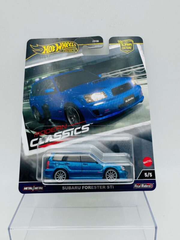HOTWHEELS 1:64 SUBARU FORESTER STI AZUL NOVEDAD