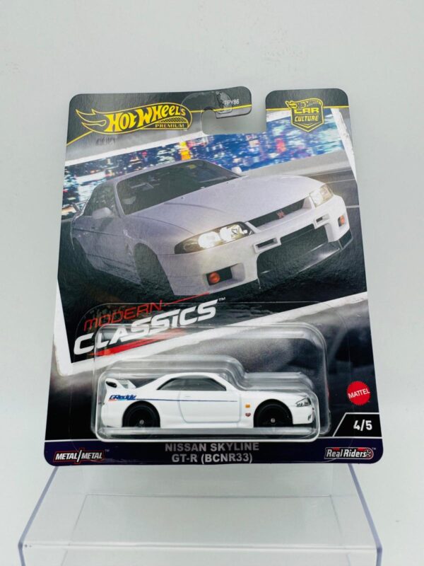 HOTWHEELS 1:64 NISSAN SKYLINE GTR R33 NOVEDAD