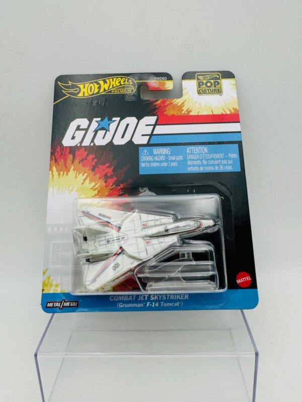 HOTWHEELS 1:64 COMBAT JET SKYSTRIKER GIJOE NOVEDAD