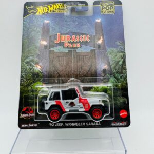 HOTWHEELS 1:64 JEEP WRANGLER SAHARA JURASSIC PARK NOVEDAD