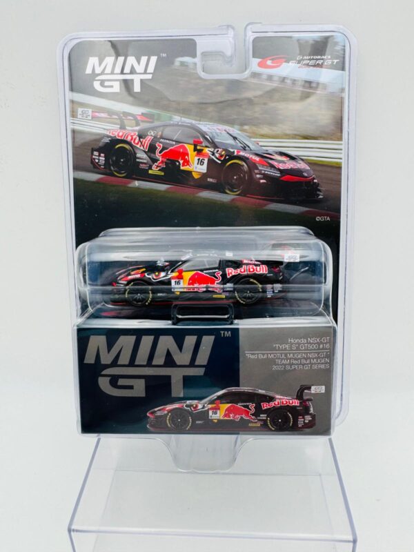 MINI GT 1:64 HONDA NSX GT TEAM RED BULL 2022 SUPER GT SERIES  NOVEDAD