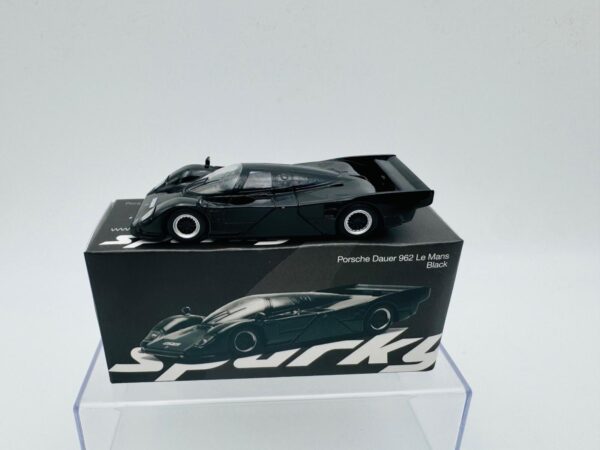 SPARK 1:64 PORSCHE DAUER 962 LE MANS BLACK