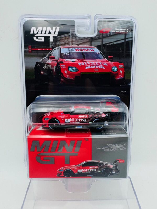 MINI GT 1:64 NISSAN Z GT500 MOTUL 2023 SUPER GT SERIES