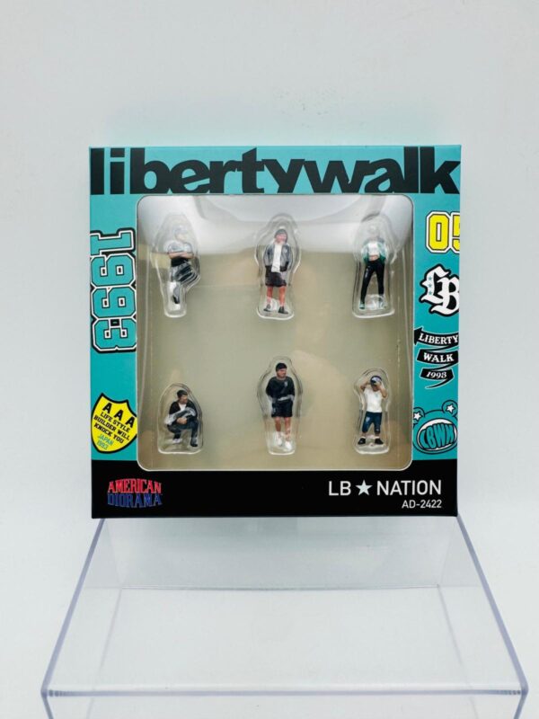 AMERICAN DIORAMA 1:64 FIGURAS LB NATION