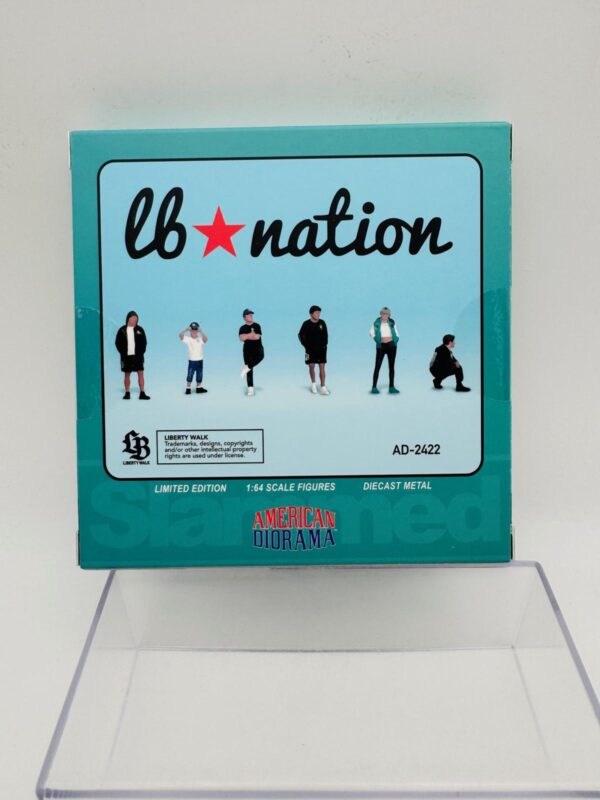 AMERICAN DIORAMA 1:64 FIGURAS LB NATION - Imagen 2