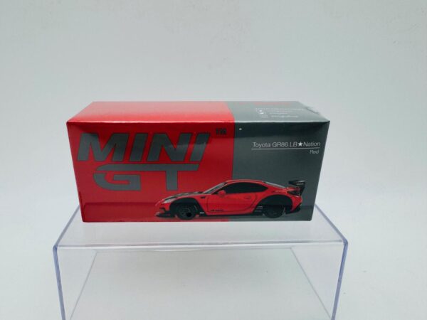 MINI GT 1:64 TOYOTA GR86 LB NATION RED
