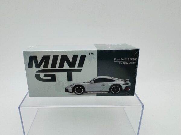 MINI GT 1:64 PORSCHE 911 DAKAR ICE GRAY METALLIC