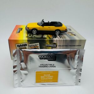 TARMAC WORKS 1:64 SAAB 900 TURBO CONVERTIBLE YELLOW