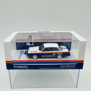 TARMAC WORKS 1:64 VOLVO 240 TURBO MALAYSIAN 1987 WINNER