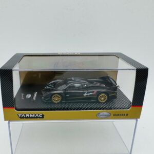 TARMAC WORKS 1:64 PAGANI HUAYRA R MATT BLACK CARBON