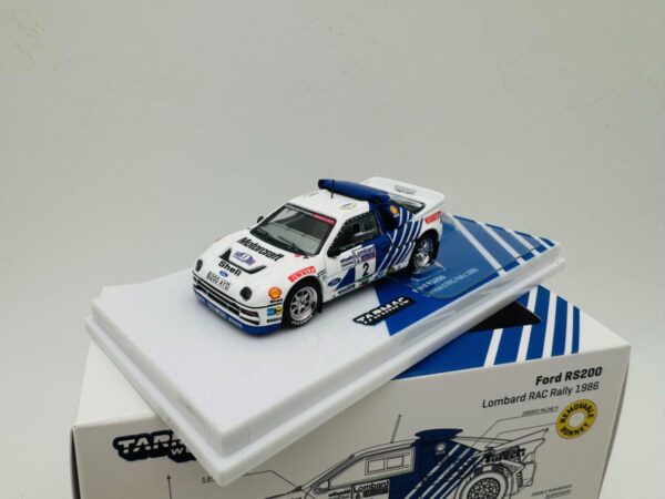 TARMAC WORKS 1:64 FORD RS200 LOMBARD RAC RALLY 1986 - Imagen 6