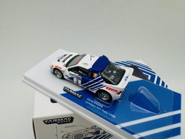 TARMAC WORKS 1:64 FORD RS200 LOMBARD RAC RALLY 1986 - Imagen 7