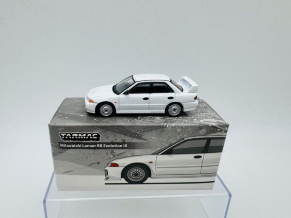 TARMAC WORKS 1:64 MITSUBISHI LANCER RS EVOLUTION III LAMELY SPECIAL EDITION