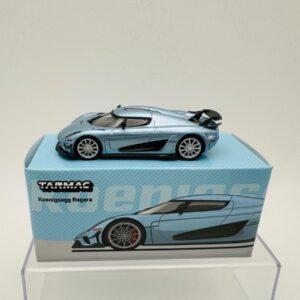 TARMAC WORKS 1:64 KOENIGSEGG REGERA LIGHT BLUE METALLIC
