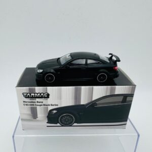 TARMAC WORKS 1:64 MERCEDES C63 AMG BLACK SERIES MATTE BLACK