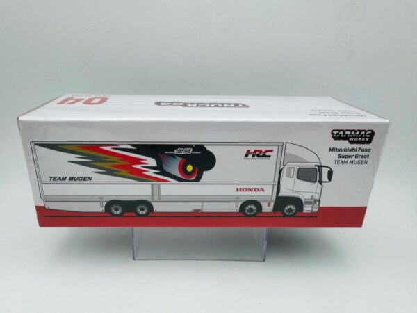 TARMAC WORKS 1:64 MITSUBISHI FUSO SUPER GREAT TEAM MUGEN
